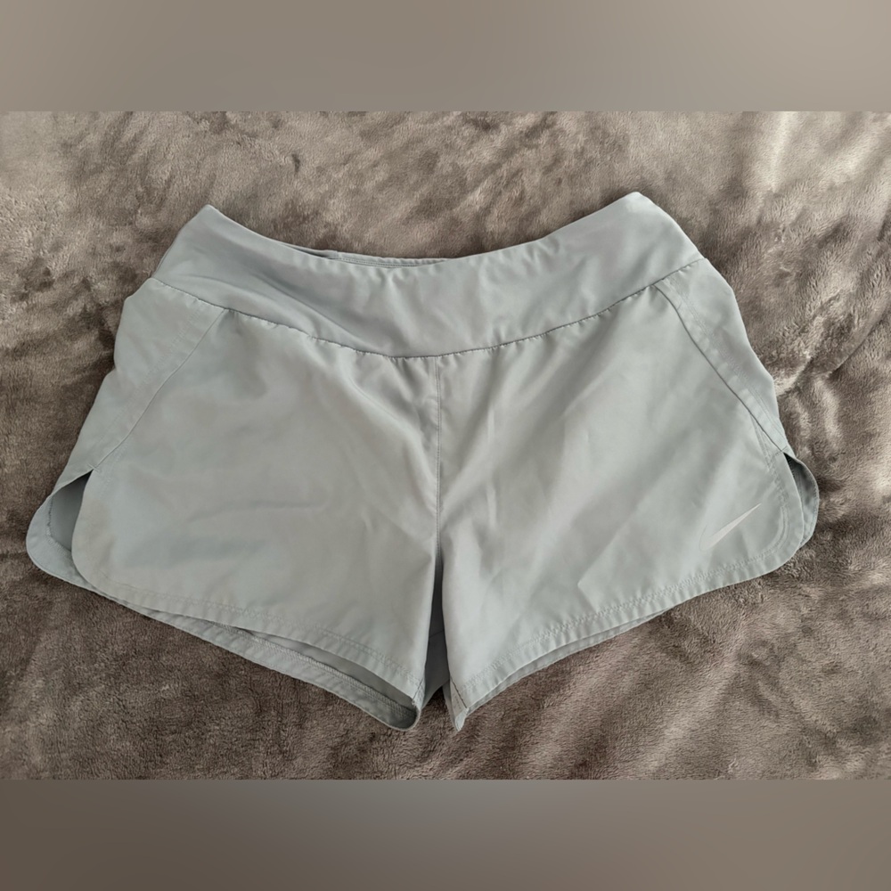 Nike Light Grey Women's Athletic Shorts